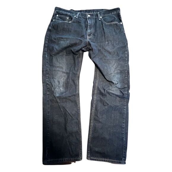 Levis 559 Relaxed Straight Medium Wash Denim Blue Jeans Men’s Size 38 X 32 - Picture 2 of 4